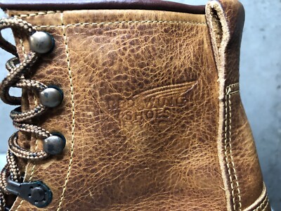 Red Wing 2247 Comfort Force Brown Leather Steel Toe Boots  display picture 1