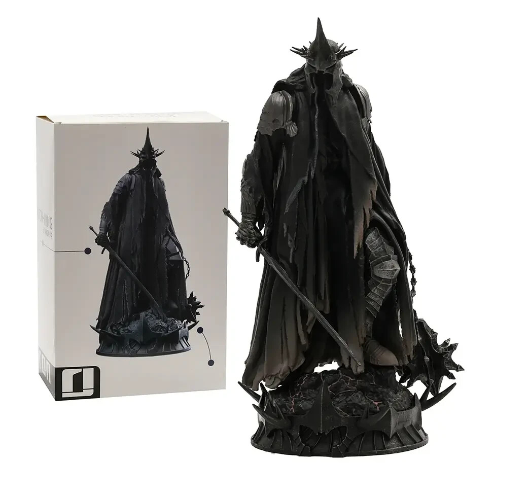 Figurine Seigneur des Nazgûl Roi-Sorcier d'Angmar idée cadeau anniversaire fan de fantasy