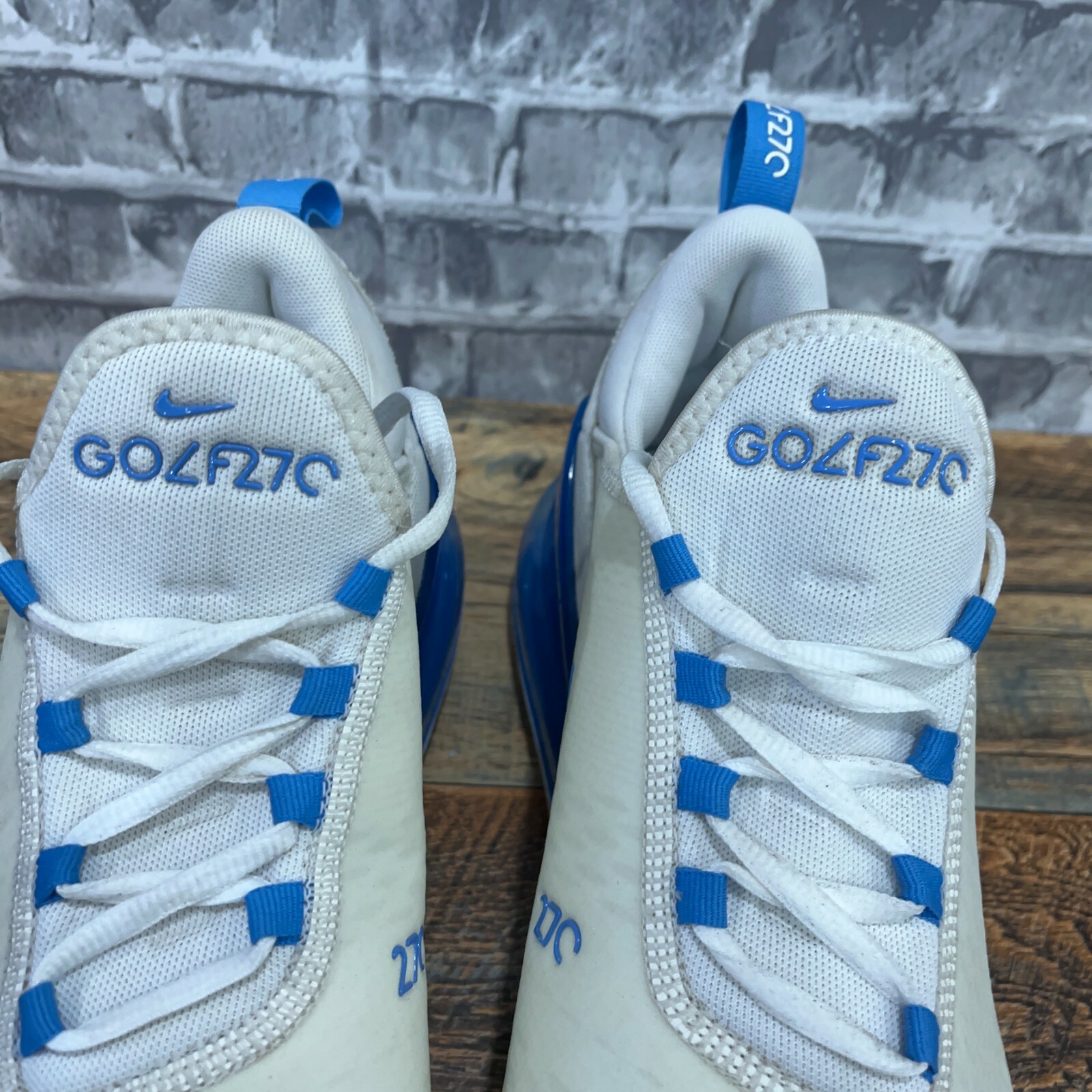 Size 10.5 - Nike Air Max 270 Golf White Blue Coast 2020 for sale online |  eBay