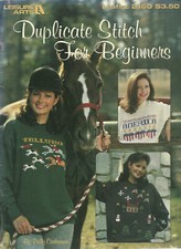 Leisure Arts Duplicate Stitch For Beginners Cross Stitch Pattern Leaflet