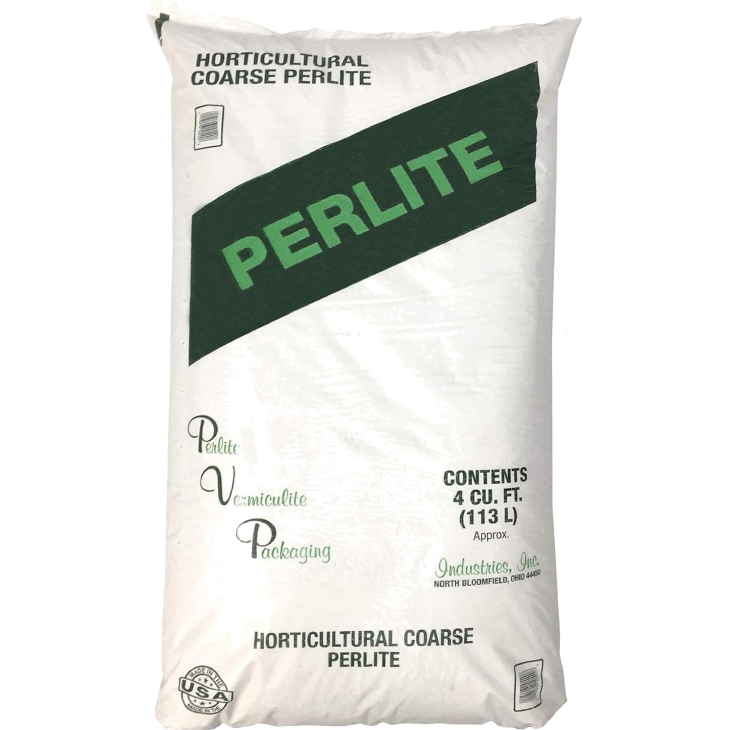 PVP Industries 120 Quarts, 4 Cubic Foot of Organic Perlite Planting Soil Addi...