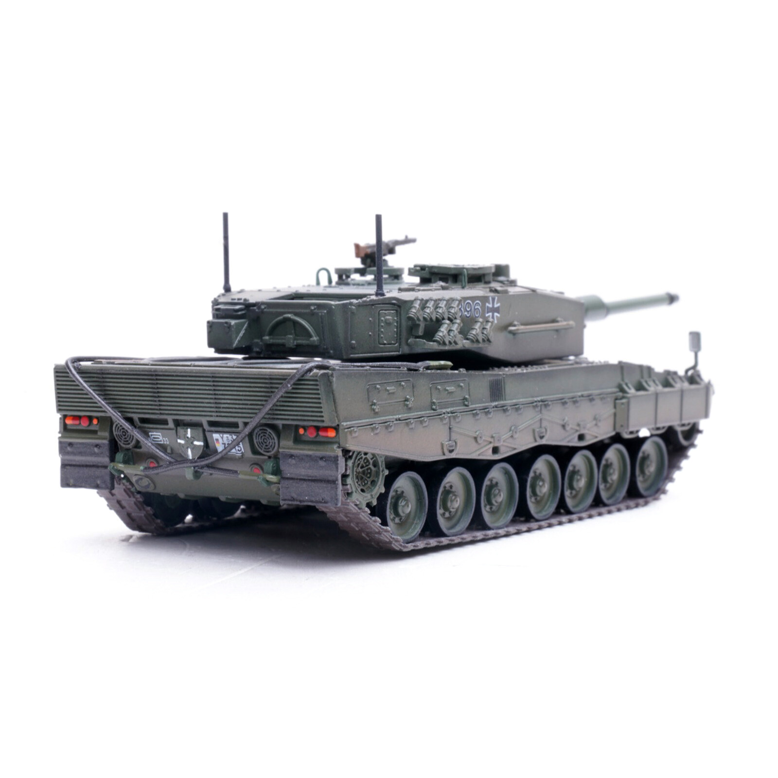 13.4cm Diecast Alloy 1/72 German Army Leopard 2A4 Tank Model Static Display
