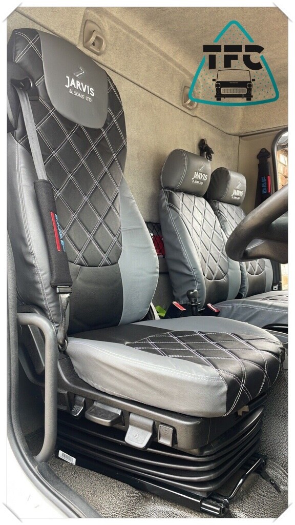 SEAT COVERS FOR VAUXHALL VIVARO ECO LEATHER DIAMOND STITCHING 3 logos SEAT COVERS FOR VAUXHALL VIVARO ECO LEATHER DIAMOND STITCHING 3 logos