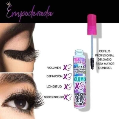 Rimel Empoderada  Mascara Empoderada FREE SHIPPING  Cruelty Free  waterproof