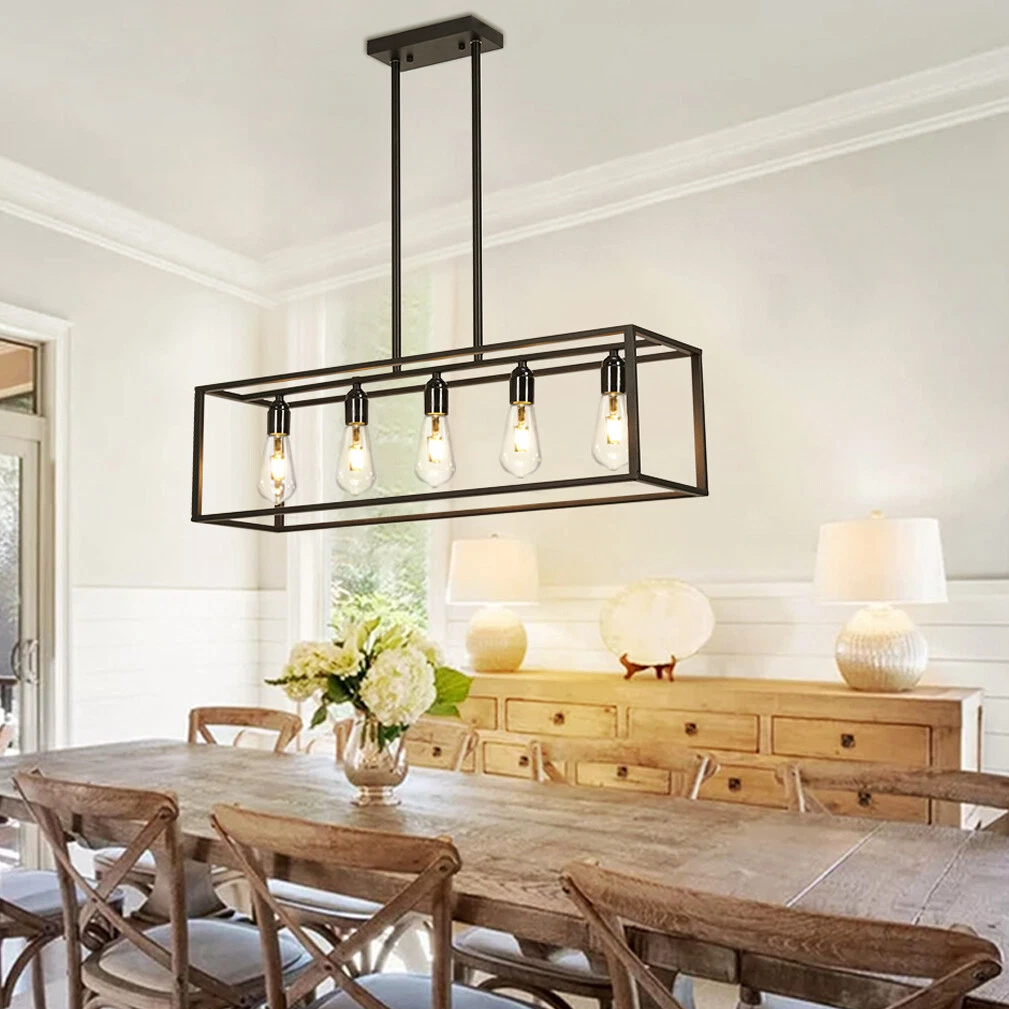Kitchen island and dining table lighting outlet