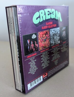 Cream Classic Album Selection CD Box Set 2016 .New Factory Sealed