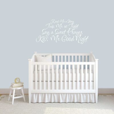 Read Me A Story Wall Decal - Nursery, Kids, Baby, Bedroom, Playroom, Sticker