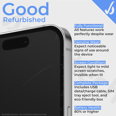 Apple iPhone 15 Pro Max - 256GB Size - Blue Titanium - Good