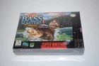 BASS MASTERS CLASSIC (SUPER NINTENDO SYSTEM 1991) SNES- BOX / MANUAL ONLY(GWT66)