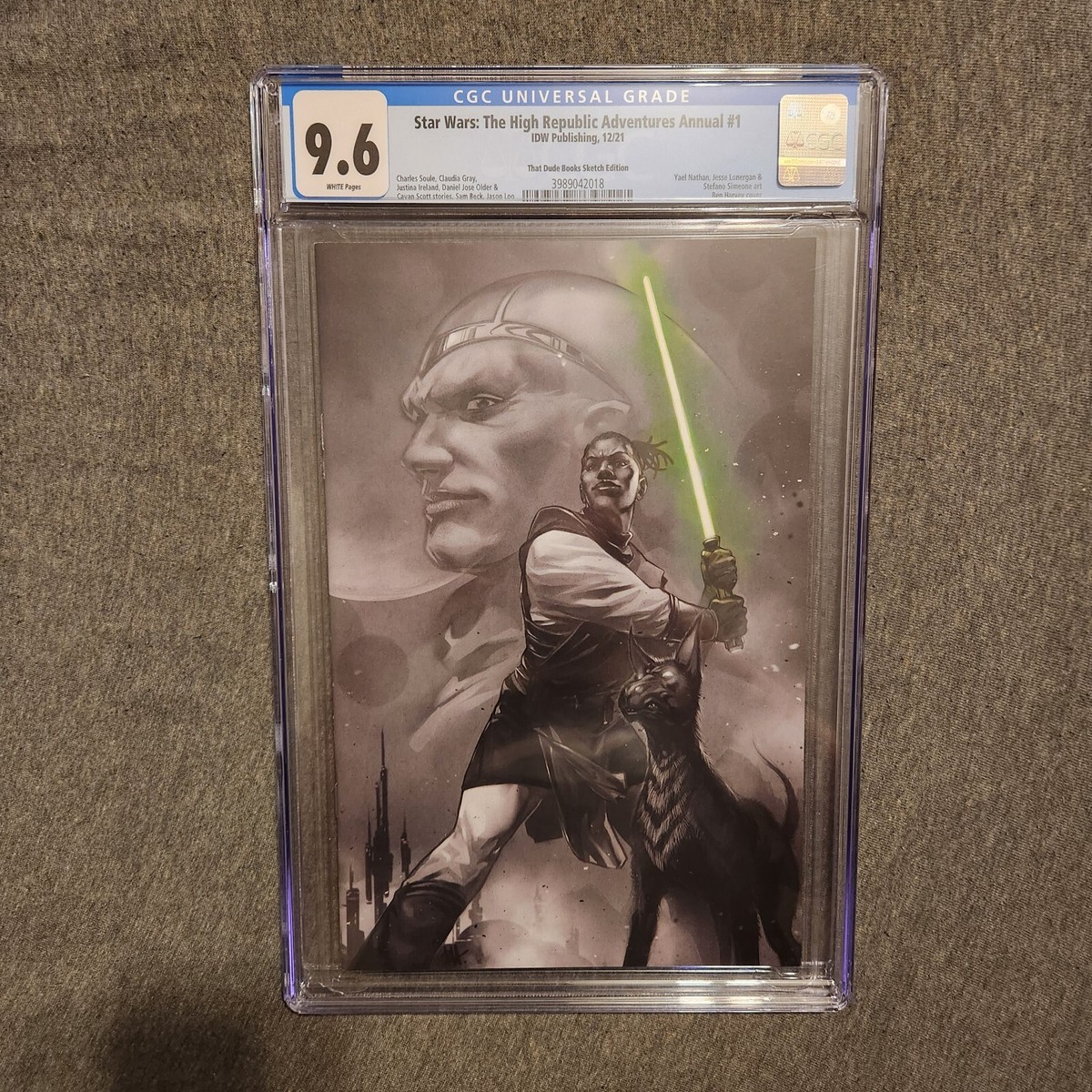 Star Wars High Republic Adventures Annual 2021 #1 CGC Ben