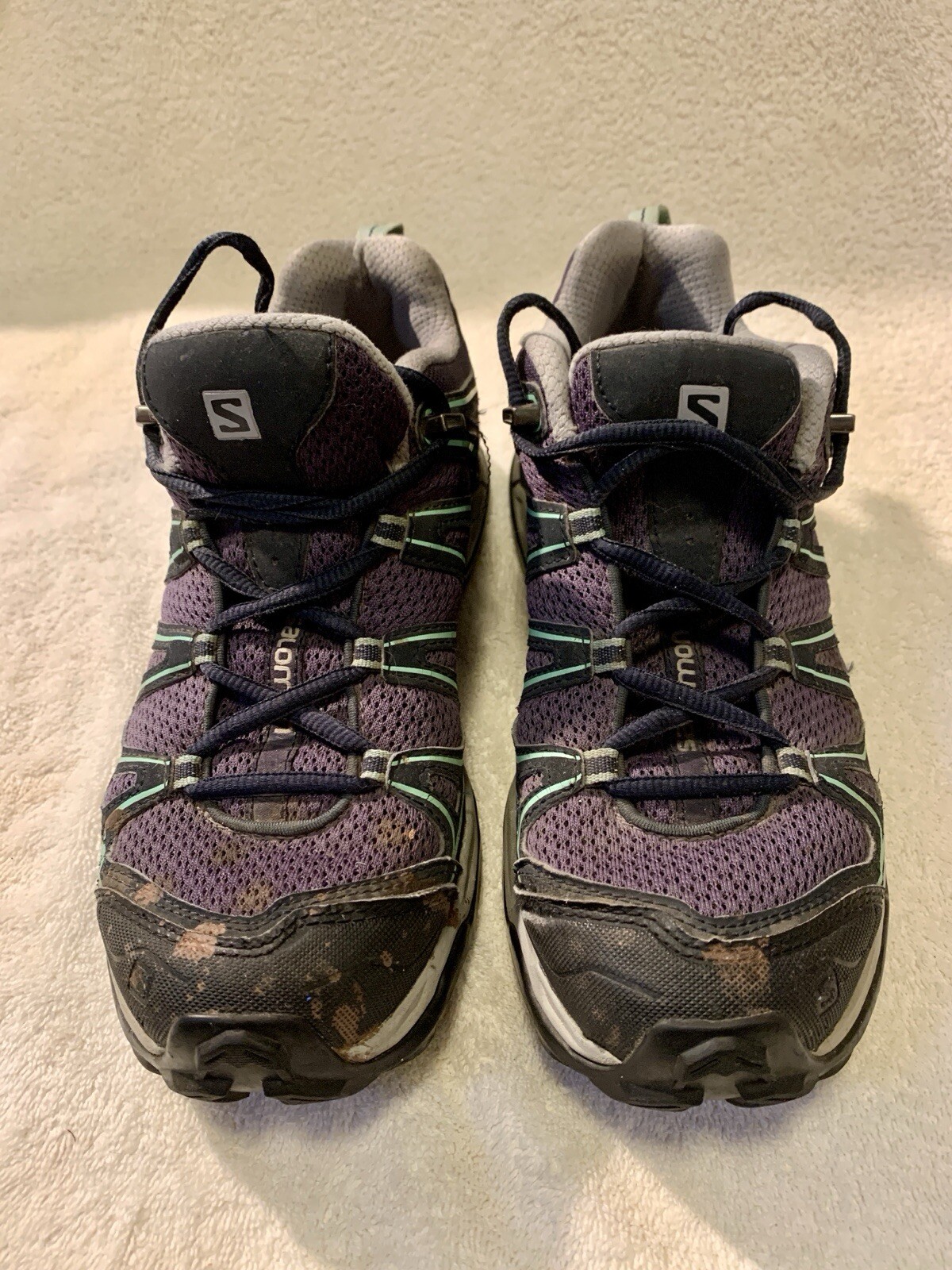 Scarpe da trekking Salomon X Ultra Prime Trail VIOLA TEAL OUTDOOR SNEAKERS DONNA 8 5