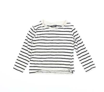 Baby Junge Jungen beige Baumwollmischung T-Shirt Größe 2 Jahre