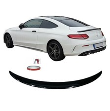 Becquet aileron de coffre noir brillant Mercedes classe C c205 coupé 2015-2021