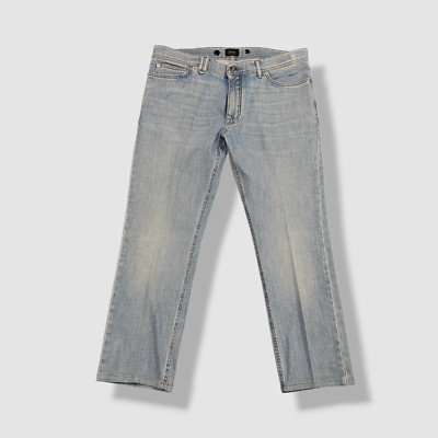 Brioni Men's Blue Meribel Regular Fit Jeans Pants Size 38