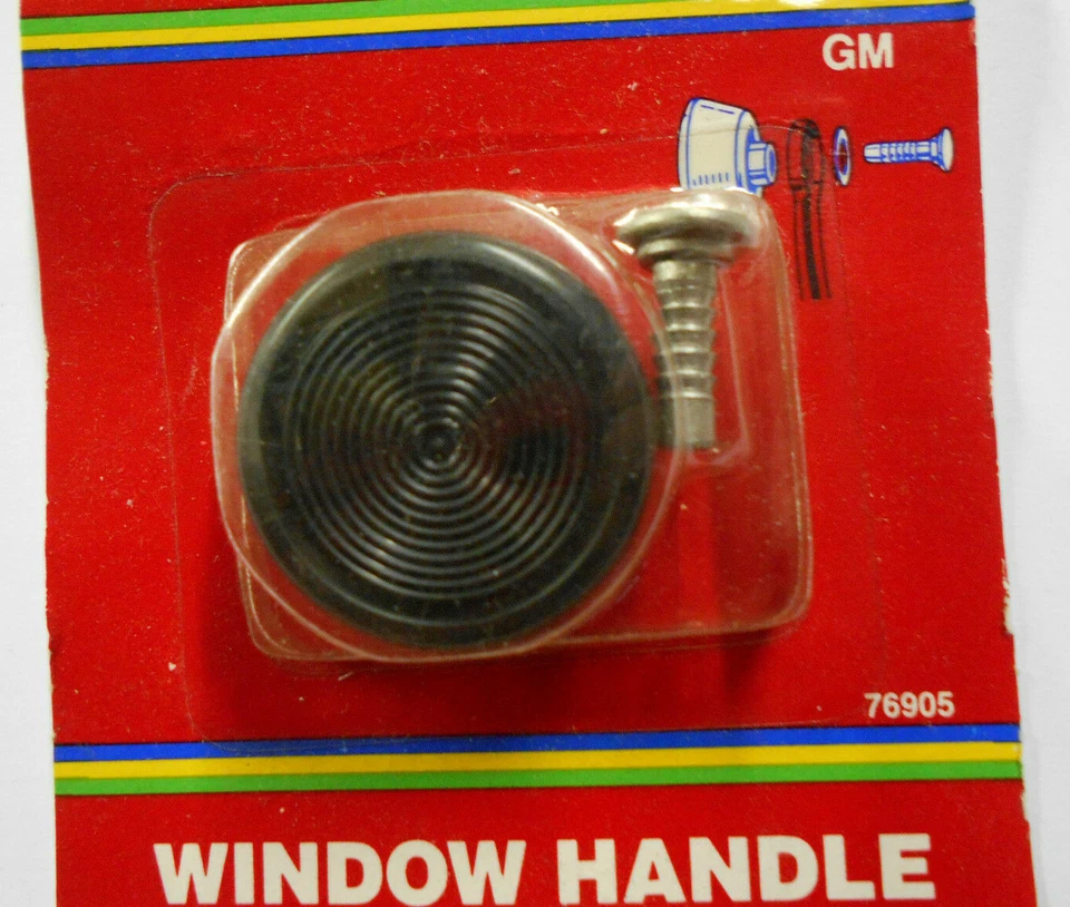 Perilla(s) de manivela de ventana - Dorman 76905 1971-95 Chevrolet Buick Pontiac NEGRO Foto 3 de 4