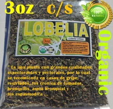 Lobelia, lobelia leaf, Lobelia inflata, lobelia herb, Hierba del asma 3oz !!!