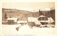 A View Of Pinkham Notch Camp, A.M.C., Pinkham Notch, New Hampshire NH RPPC 