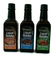 Wrights Seasoning Applewood Liquid Smoke, 3.5 oz  