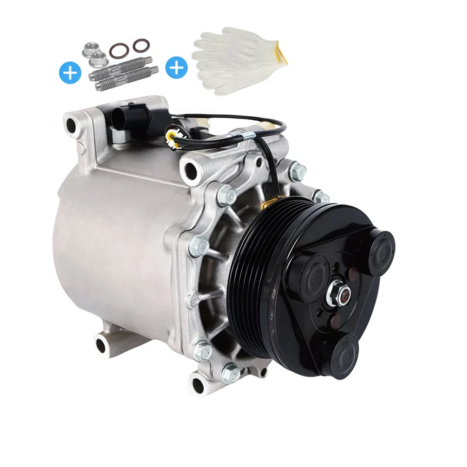 AC Compressor For 2002 2003 2004 2005-2007 Mitsubishi Lancer Eclipse 2.0L - Image 2 of 4