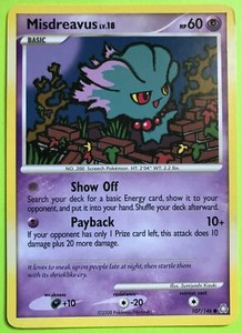 Misdreavus 107/146 - Legends Awakened - Common - Pokemon Card TCG