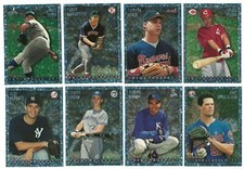 1995 Bowman SILVER FOIL SP Single Cards 221-261 Base Shortprint Subset Rookie RC