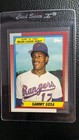 1989 TOPPS MAJOR LEAGUE DEBUT #120 SAMMY SOSA ROOKIE CARD SOX RANGERS CUBS