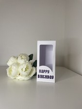 ‘Happy Birthday’ Wine Glass Gift Box Holder