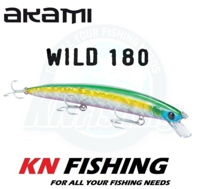 AKAMI WILD 180 SS Spinning Lure Sinking 180mm 28gr | eBay AKAMI WILD 180 SS Spinning Lure Sinking 180mm 28gr | eBay