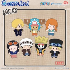 ONE PIECE Law Sanji 15cm Plush Doll Dress up Stuffed Toy Gift Anime