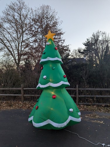 Gemmy Industries Luce Decorazione Albero di Natale Gonfiabile da Interno Esterno 10' - Foto 3 di 7