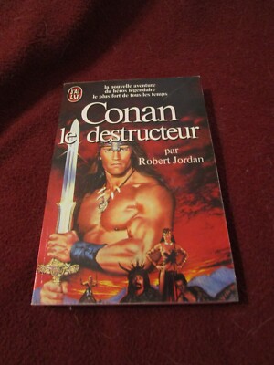 Conan the Destroyer by Robert Jordan (1984, pb) French file copy Sprague de Camp