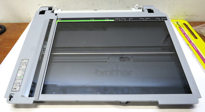 brother MFC-J6583CDW printer Scanner Lid w/ Glass & Wiring Harness  