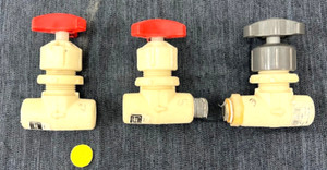 ASSORTMENT OF SPEARS STOP VALVE 3/8" 150 PSI WATER 75 DEGREES LOT OF 3
