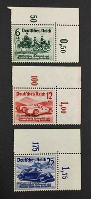MOMEN: GERMANY SC #B141-B143 1939 MINT OG NH LOT #62787 | eBay