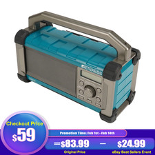 TR637 Jobsite Radio With Bluetooth AM FM Radio Outside Waterproof anti-fall Gift