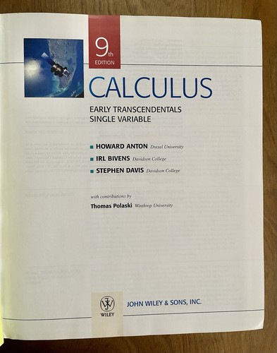 Used Calculus: Early Transcendentals Single Variable By Howard Anton. Irl Bivens - Foto 8 di 20