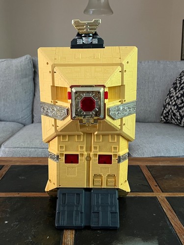 Vintage Power Rangers Zeo Pyramidas Megazord Pyramid carries ZORD ...