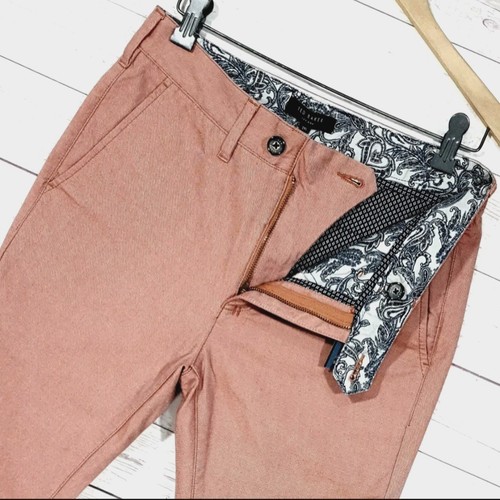 ⭐ Herren TED BAKER Twiltro Slim Tapered Fit Chino Hose Pants Gr. W28 L34 - Bild 4 von 10