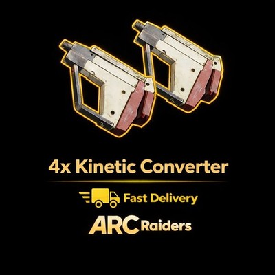 Arc Raiders   4x Kinetic Converter   ( PS5 / Xbox / PC )