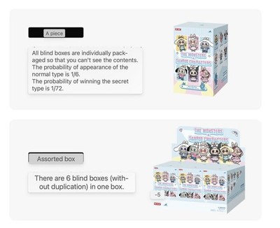 POP MART THE MONSTERS x Sanrio Characters blind box Full Set 6pcs