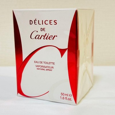 Cartier Délices de Cartier EDT 50ml 1.6oz New Sealed Discontinued