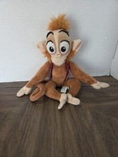 Disney Store Abu plush monkey from Disney's Aladdin, Posable