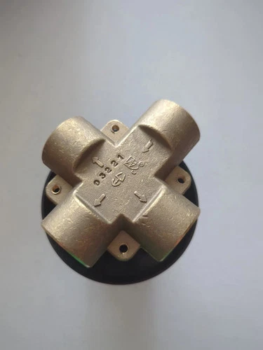 Signature Hardware SH6103 6 Way Transfer Valve Brass Rough In 3/4" - Picture 2 of 4