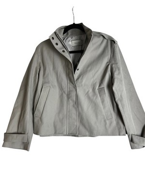 We-ar4 The split jacket size XS stone color NEW womens crop utility