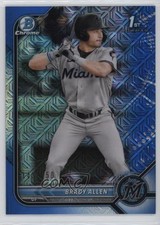 2022 Bowman Chrome Prospects Mega Box Blue Mojo Refractor /150 Brady Allen oh8