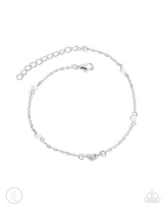 NEW~~Paparazzi Jewelry Anklet~~Ladylike Loop Silver  Anklet~~NEW