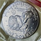 Lot of Two Coins- US Mint 1978D Eisenhower Dollar & 1907 Indian Head Penny — photo 3