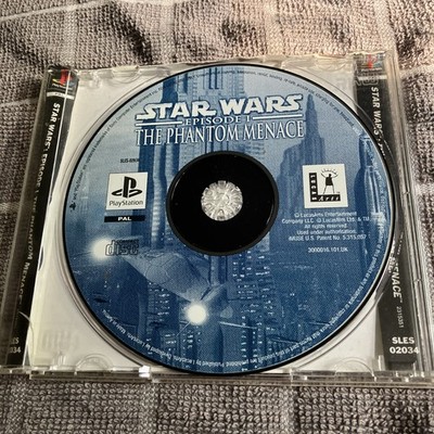 Star Wars Episode I: Die dunkle Bedrohung (Sony PS1, 1999) NUR DISC - GETESTET 
