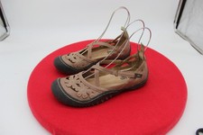 JBU By Jambu Women's Beige Blossom Rosie Mary Jane Comfort Sandals Shoes 8 M