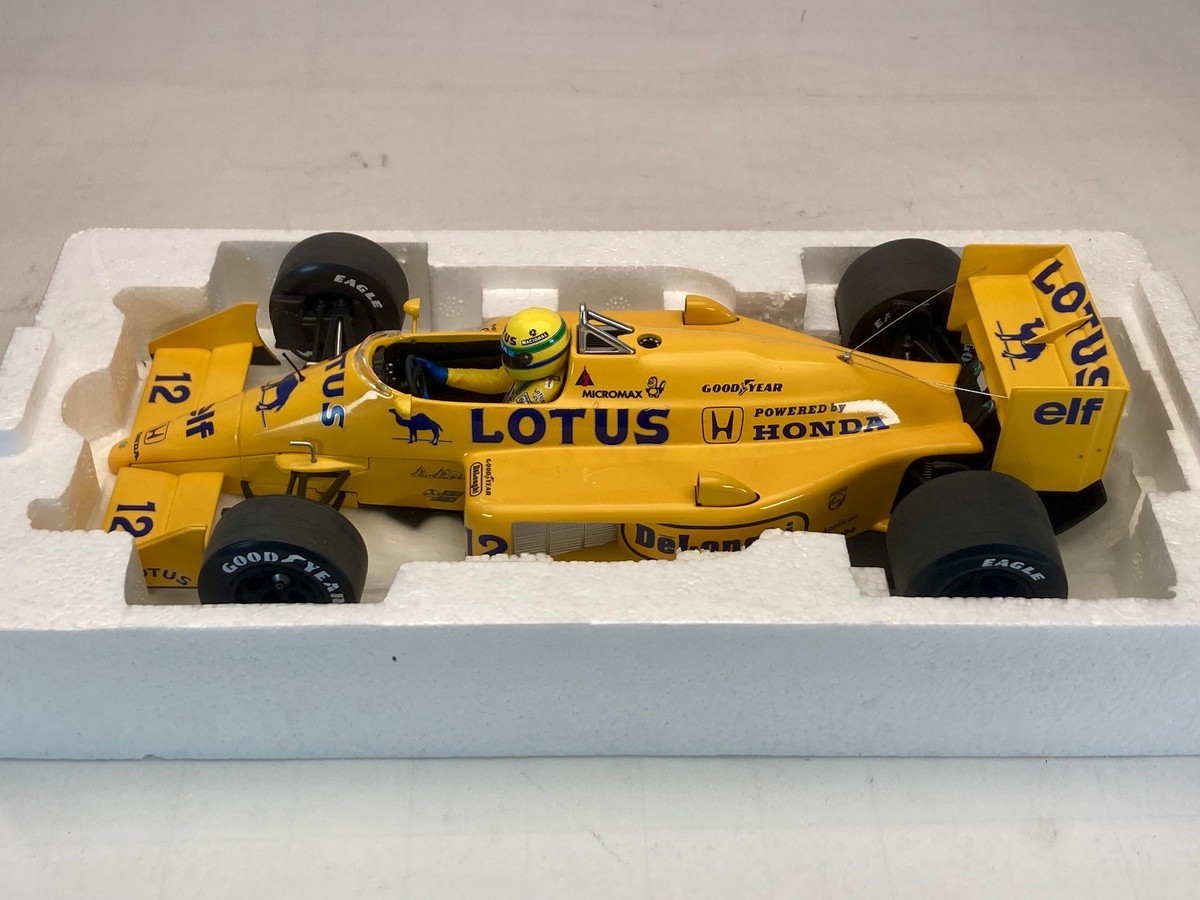 1:18 Minichamps Lotus Honda 99T 1987 No 12 Ayrton Senna 540871812